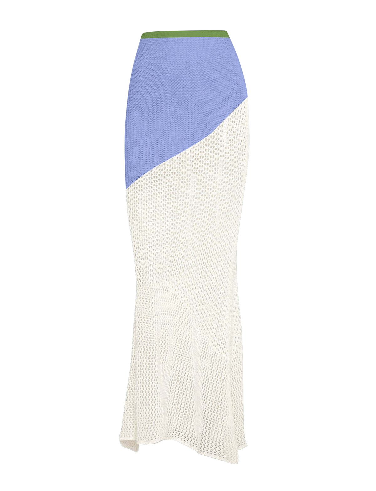 BELLA Tied long sleeve top and skirt cover-up set, stylish beachwear with tie details and lightweight fabric.