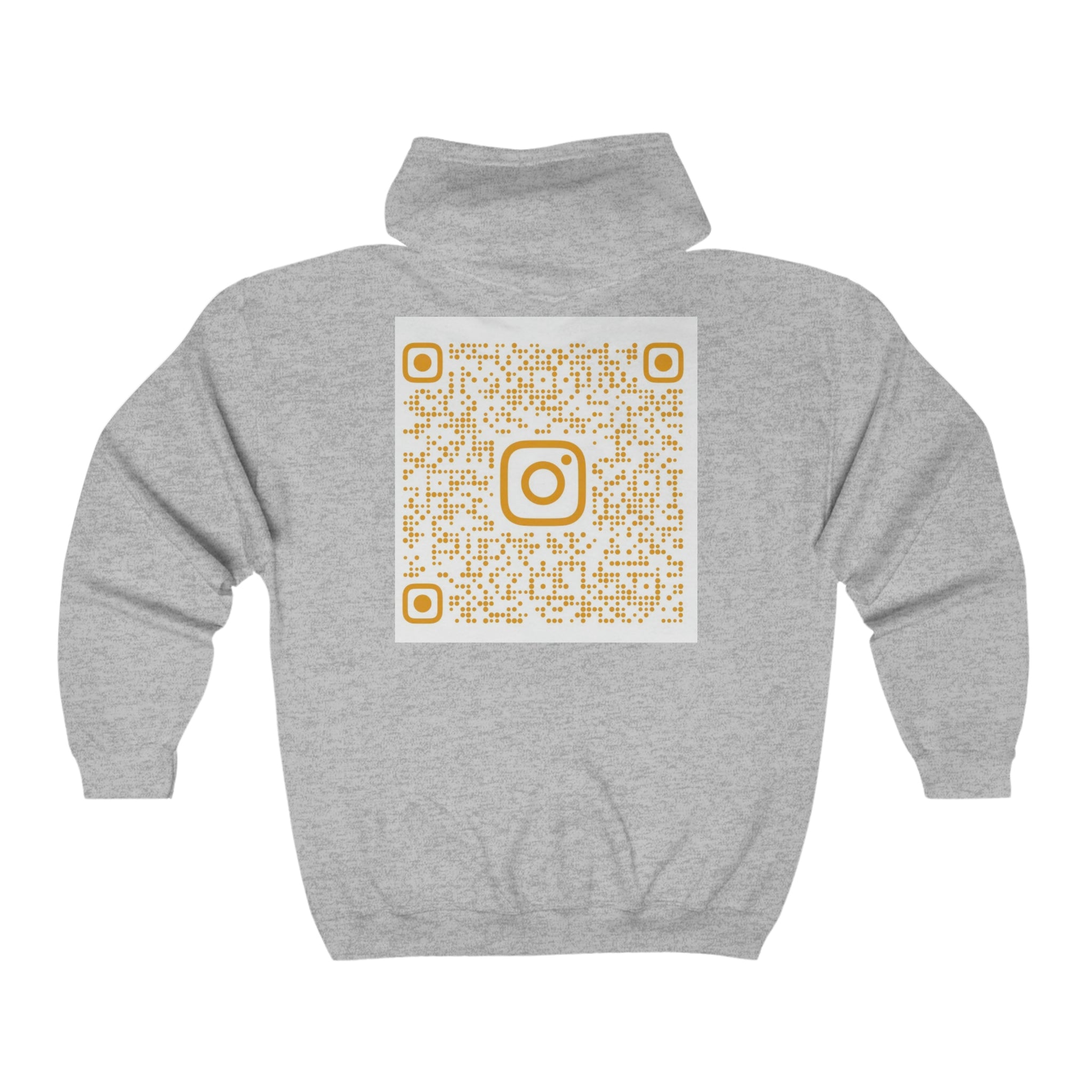 BELLA Signature full zip hooded sweatshirt featuring a drawstring hood and front pockets, made from soft, comfortable fabric.