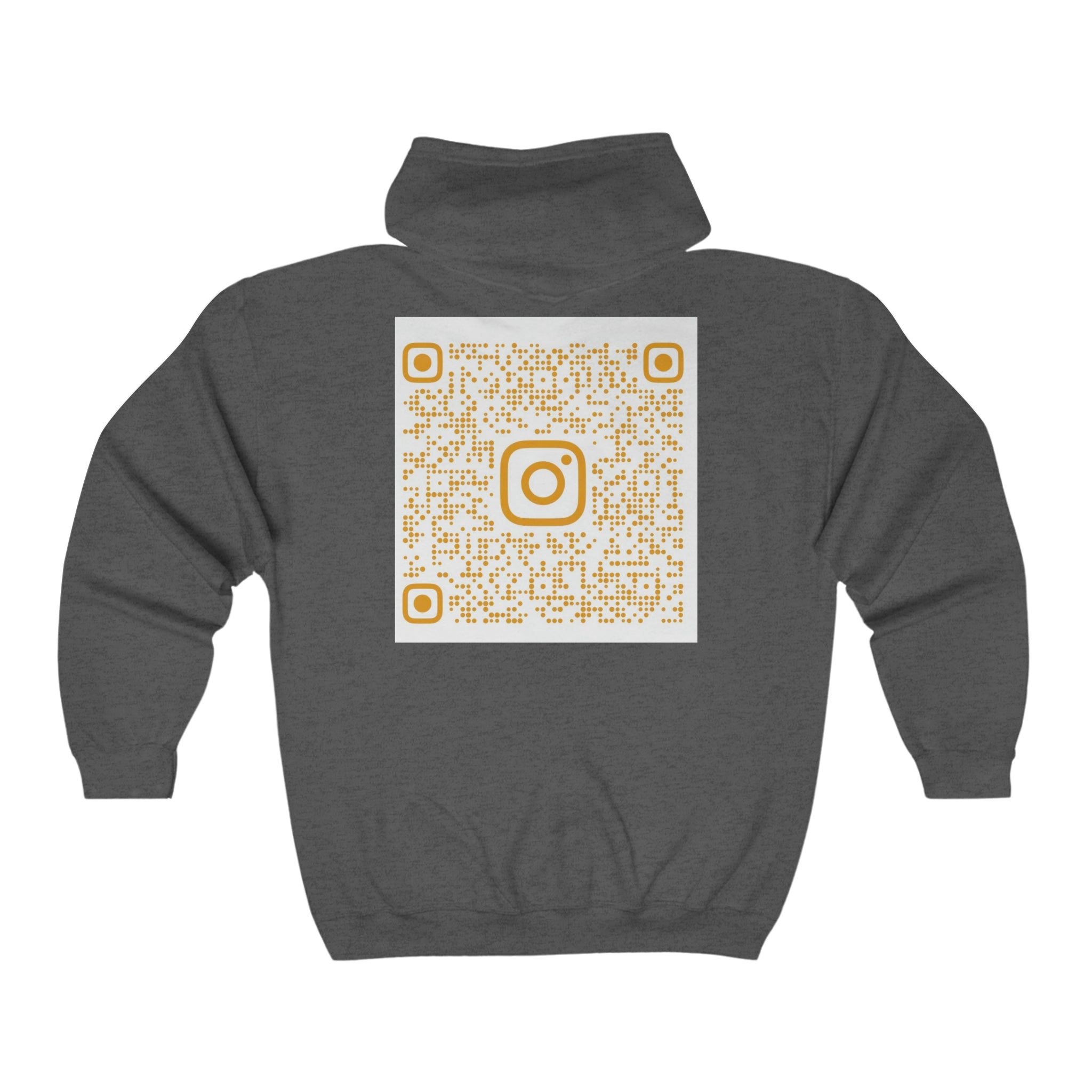 BELLA Signature Full Zip Hooded Sweatshirt, black hoodie with front zipper and adjustable drawstrings, casual and comfortable.