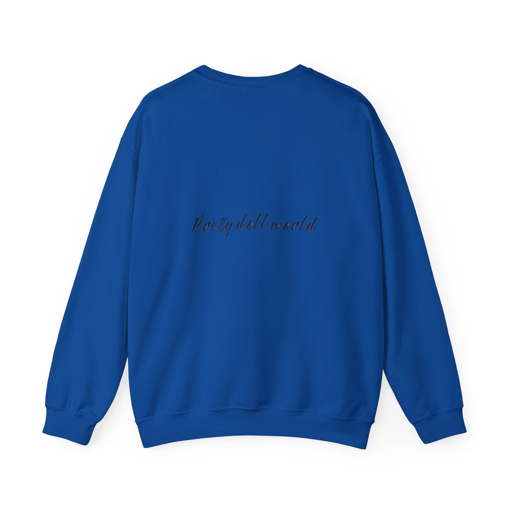 Printify fashion graphic crewneck sweatshirt featuring stylish printed design on soft, comfortable fabric.