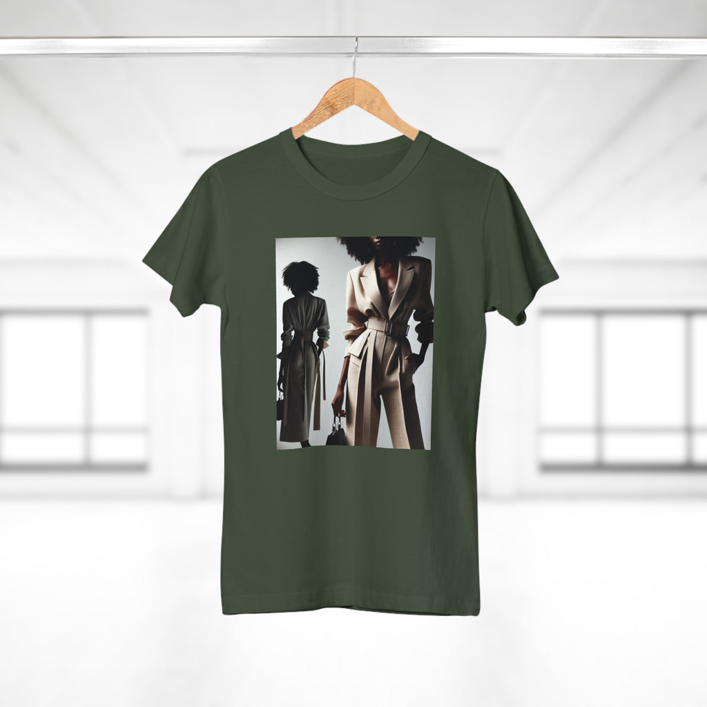 BELLA Pretty Doll World Boss T-shirt featuring colorful print on a casual tee, ideal for fans of playful graphic apparel.