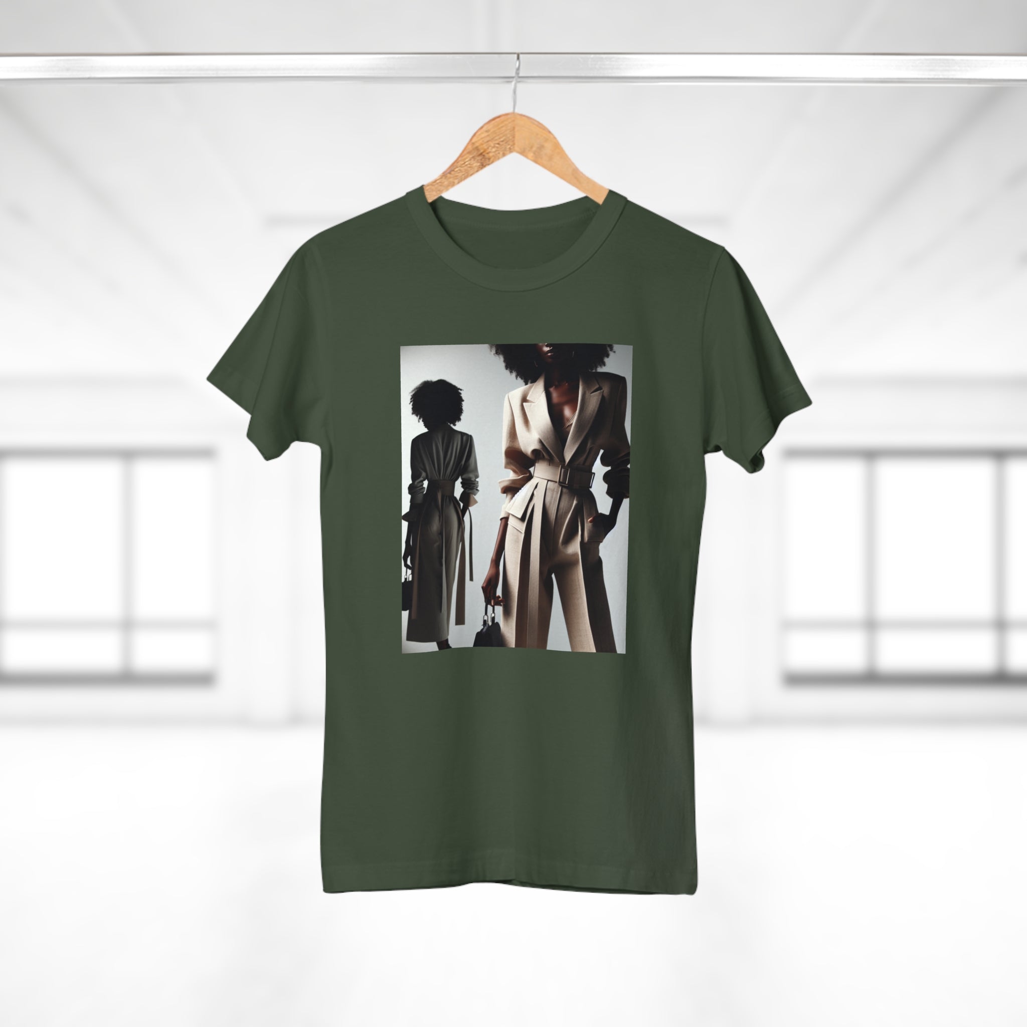 BELLA Pretty Doll World Boss T-shirt featuring colorful print on a casual tee, ideal for fans of playful graphic apparel.