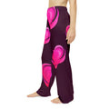 BELLA The Hearts Pajama Pants with a playful heart print, soft fabric, and comfortable fit for cozy loungewear.