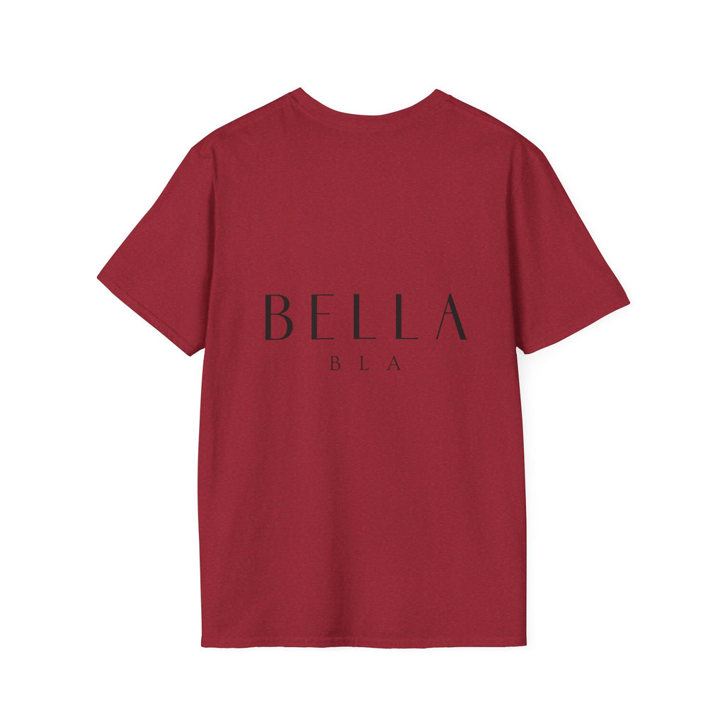 Printify Softstyle T-Shirt with a classic fit, soft fabric, and short sleeves, displayed on a neutral background.