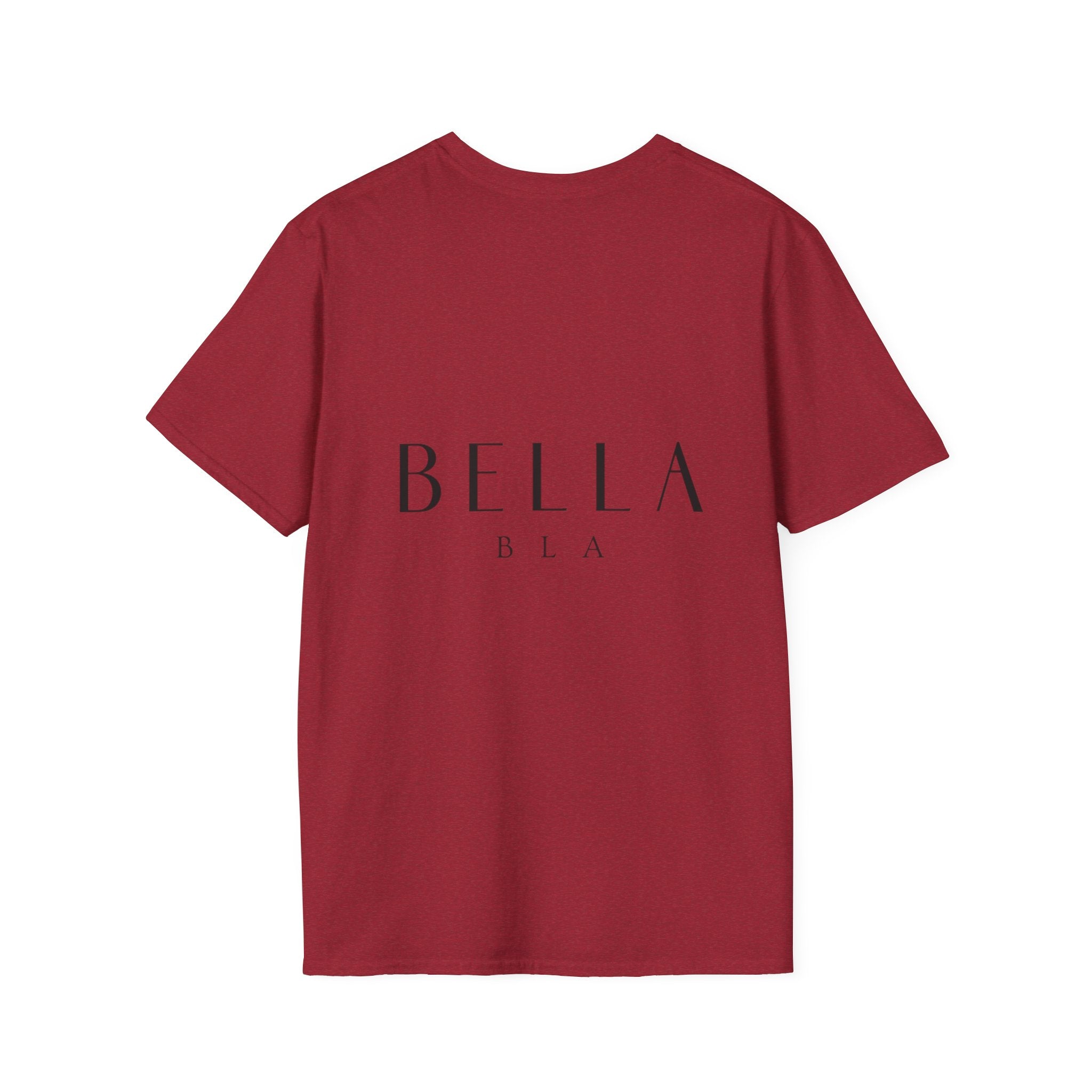 Printify Softstyle T-Shirt with a classic fit, soft fabric, and short sleeves, displayed on a neutral background.