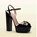 Platform Peep Toe Sandal