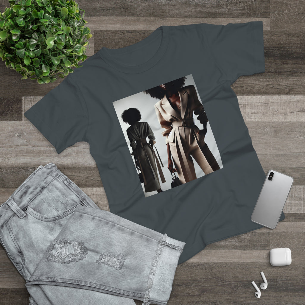 BELLA Pretty Doll World Boss Tee featuring colorful printed graphic on a casual cotton t-shirt for women.