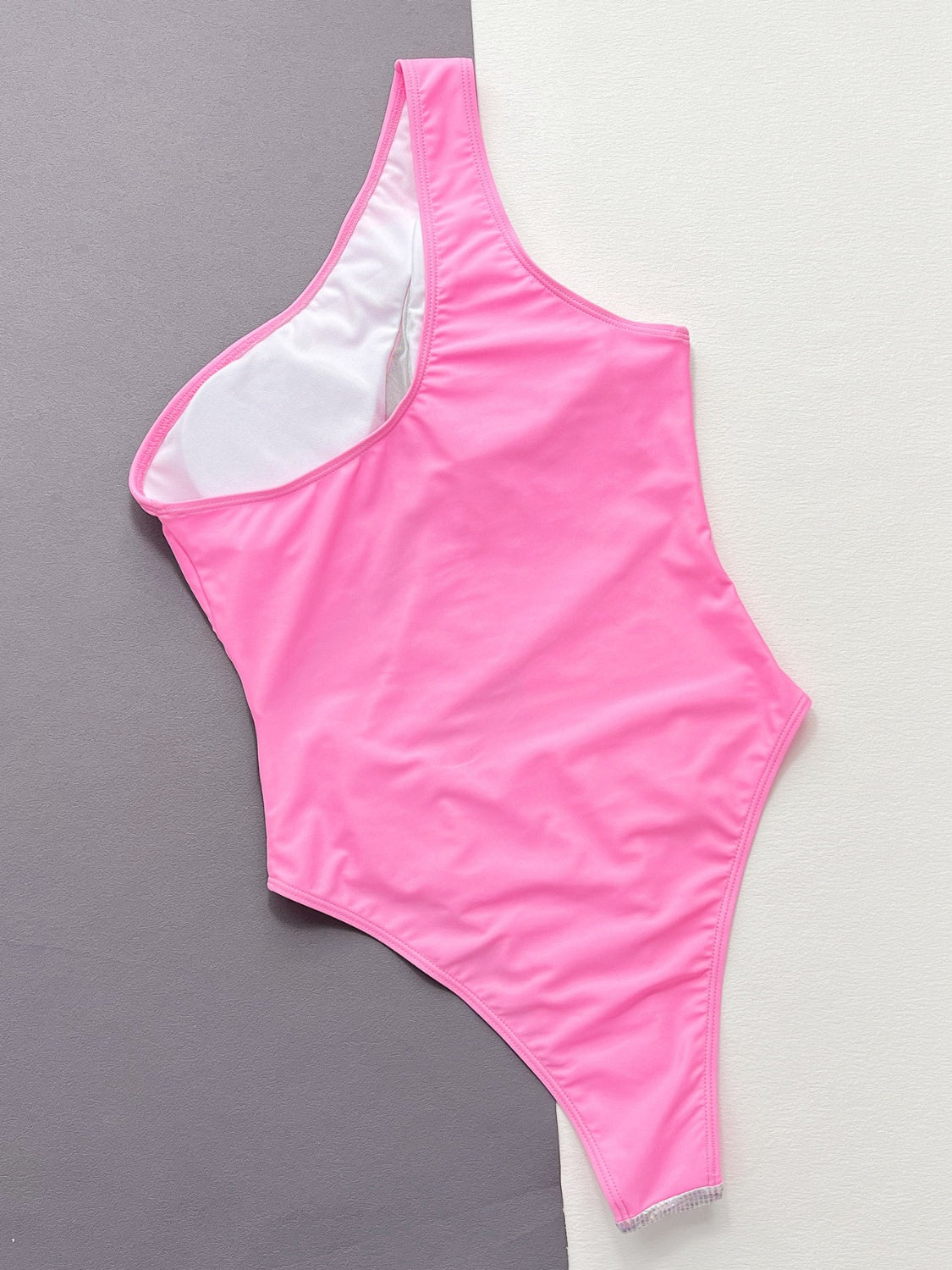 Black and white contrast panel BELLA BLA one-piece swimsuit with sleek design and supportive fit, ideal for beach or pool wear.