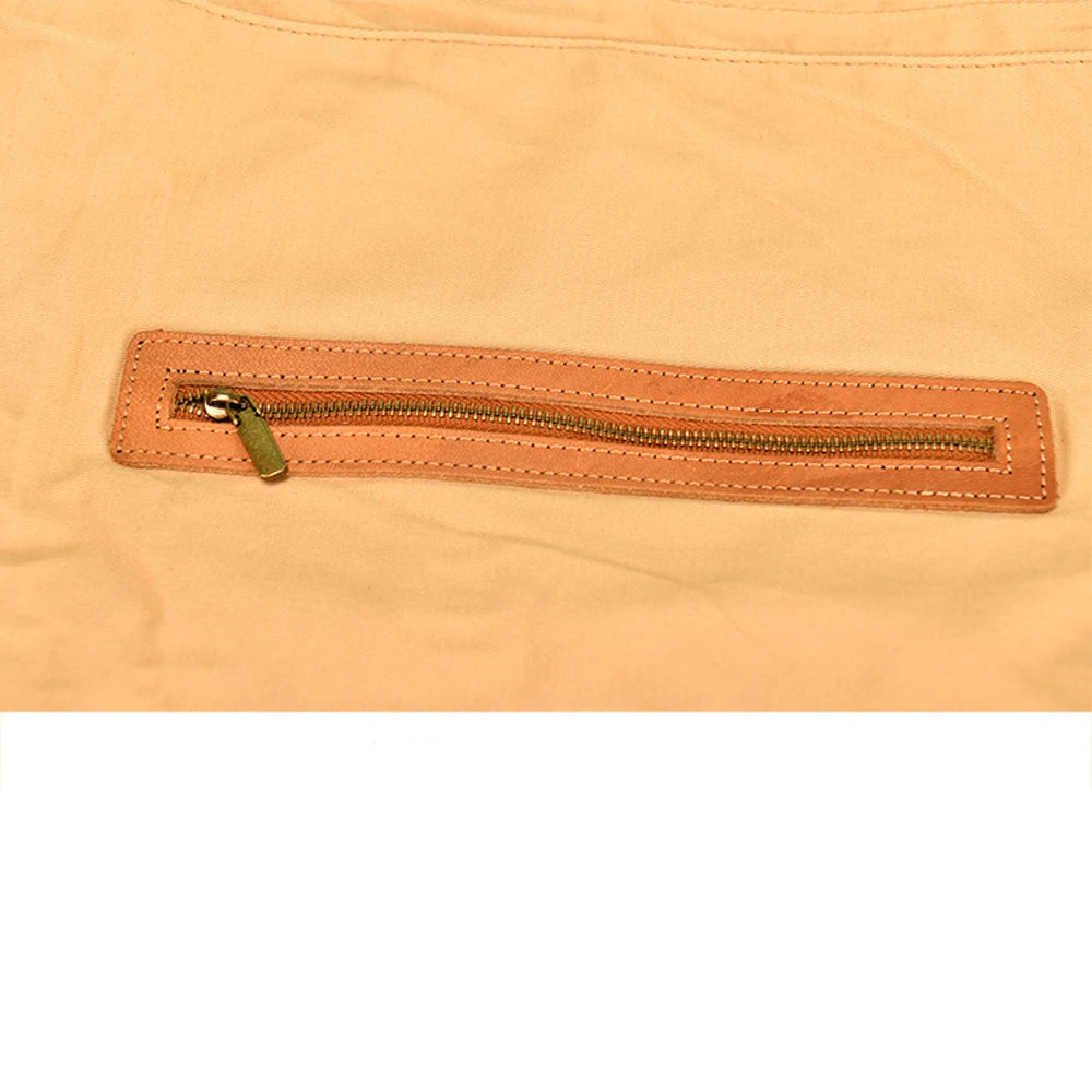 Leather Weave Tote