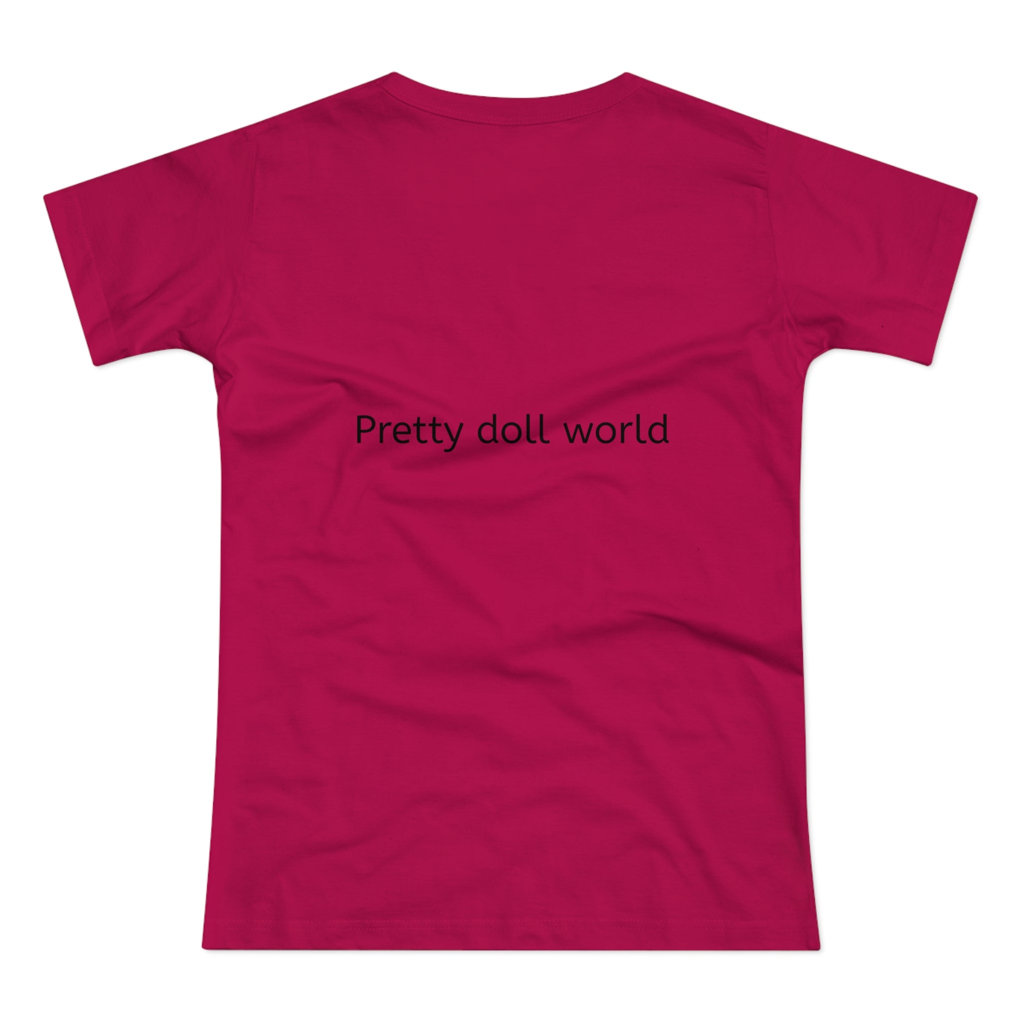 BELLA Pretty Doll World Boss printed T-shirt featuring bold graphic design on front, casual fit, and soft fabric.