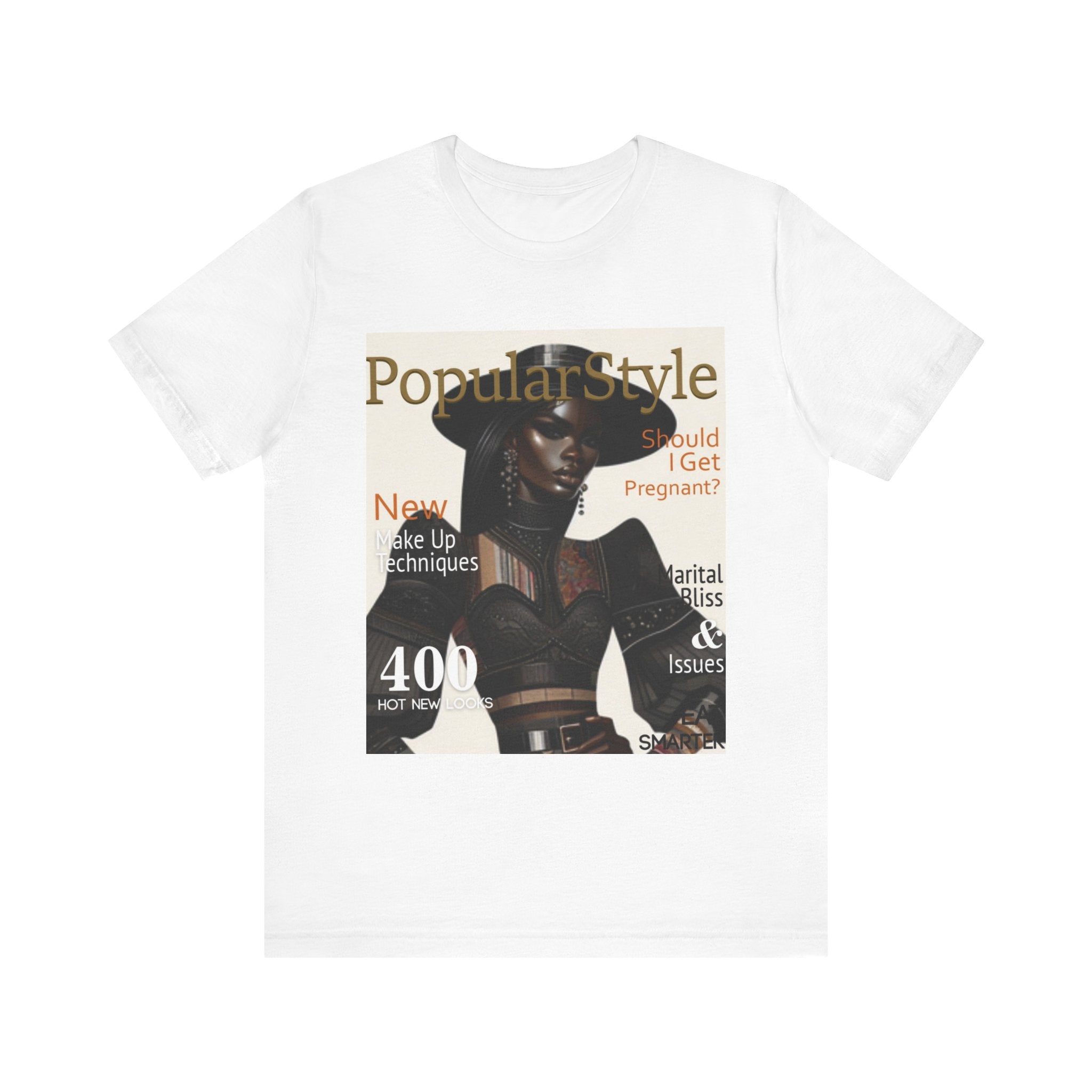 Fashion Graffic short sleeve T-shirt by Printify featuring a bold graphic design on a casual cotton tee.