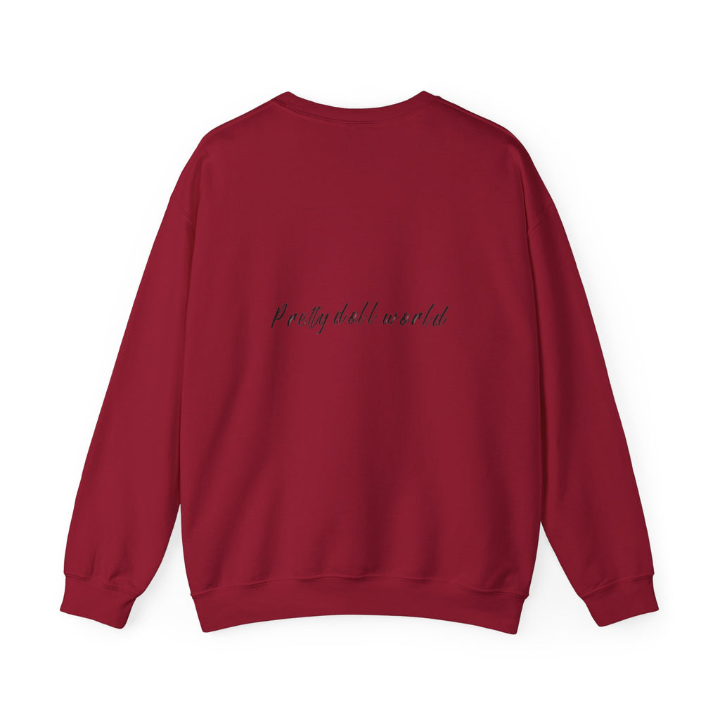 Printify fashion graphic crewneck sweatshirt featuring a stylish printed design on soft, comfortable fabric.