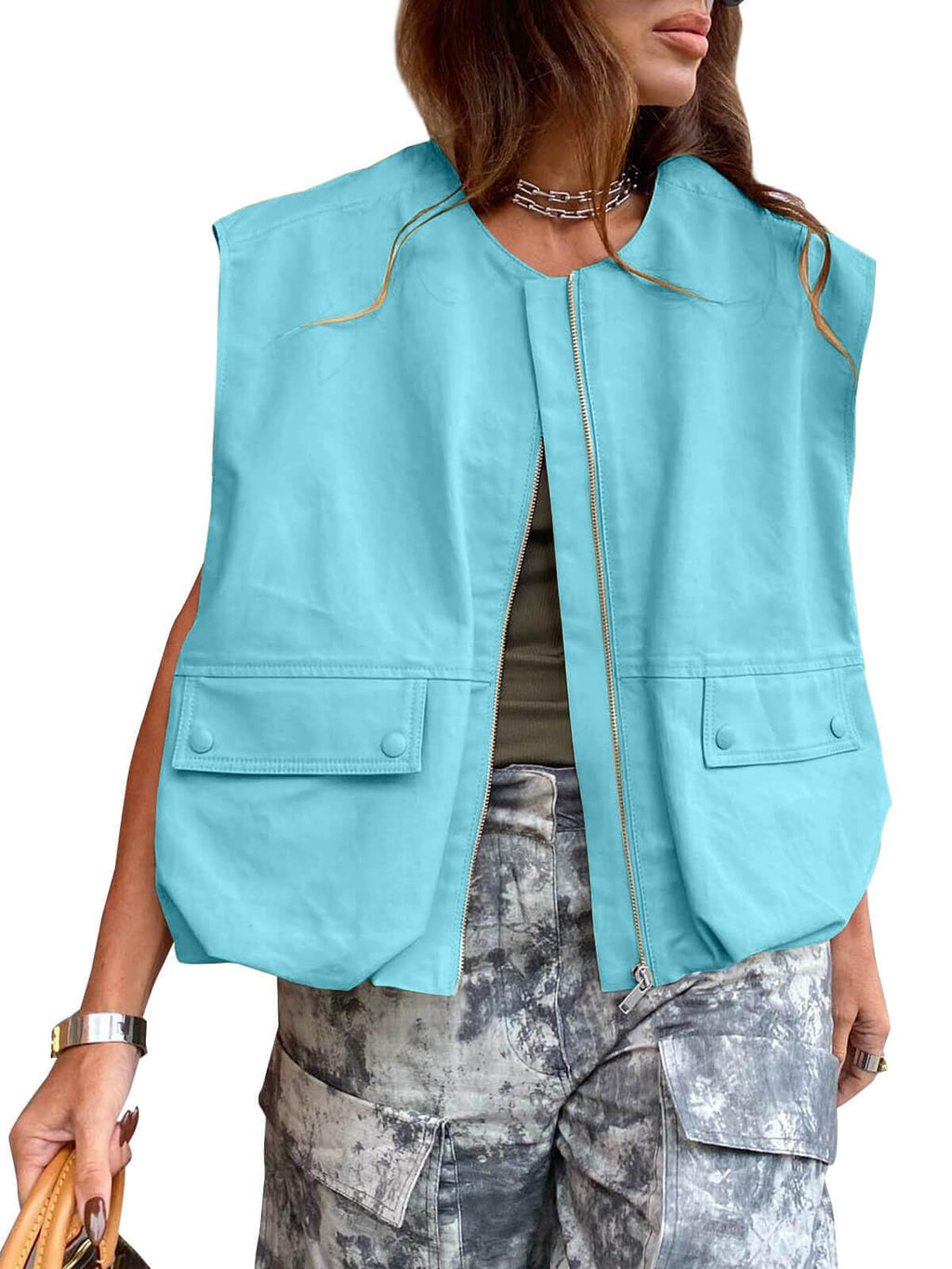 Tankaneo  Cargo Oversized Jackets