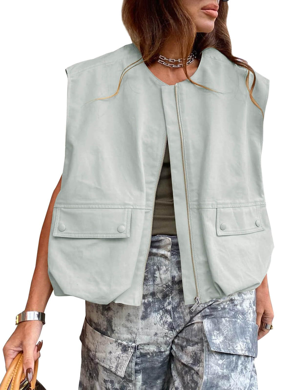 Tankaneo  Cargo Oversized Jackets