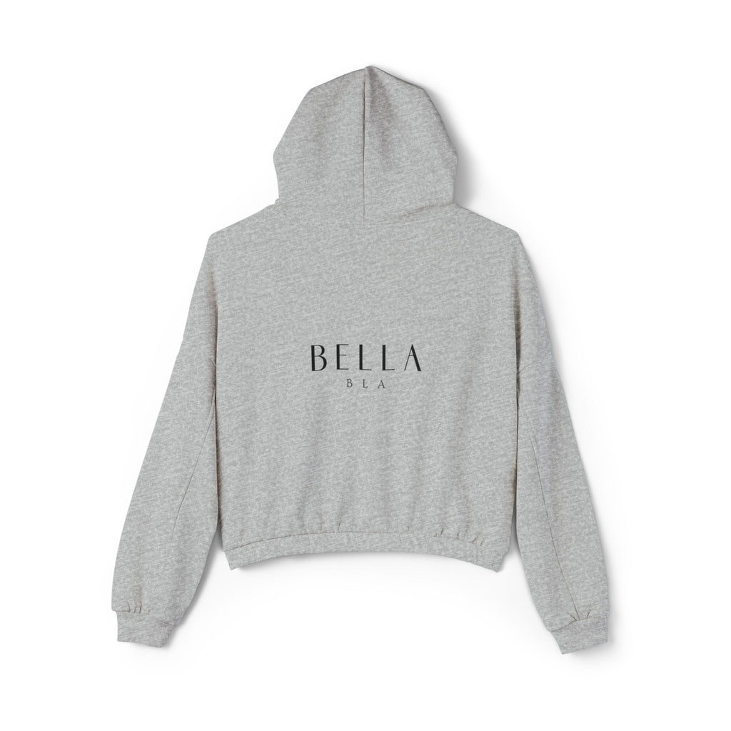 Printify luxury hoodie with cinched bottom, featuring a relaxed fit and soft fabric for comfortable casual wear.