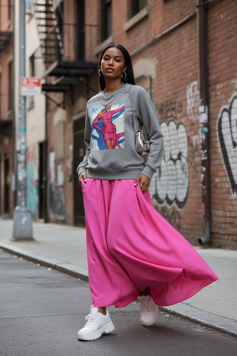 Sponge Fleece Raglan Sweatshirt