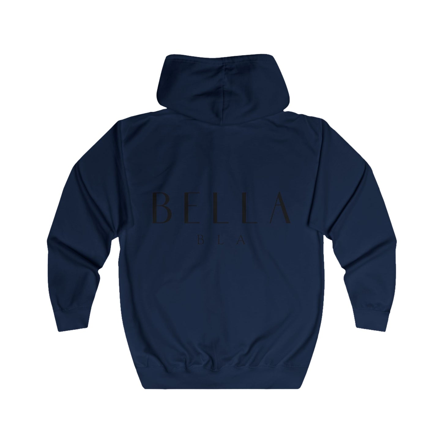 Minimalist Unisex Full Zip Hoodie - Stylish & Comfortable
