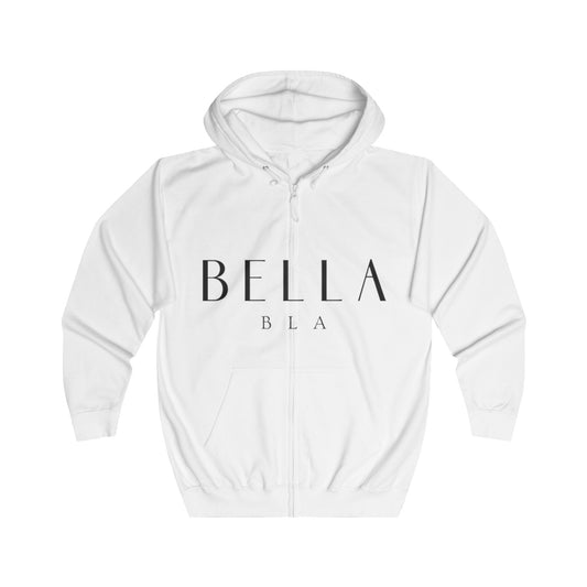 Minimalist Unisex Full Zip Hoodie - Stylish & Comfortable
