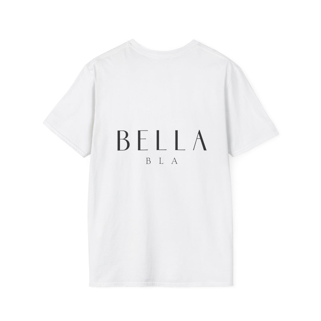 Printify Softstyle T-Shirt with a comfortable fit, displayed flat on a plain background, showcasing its soft fabric and classic design.