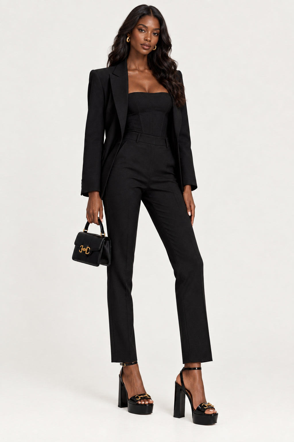 Platform Peep Toe Sandal