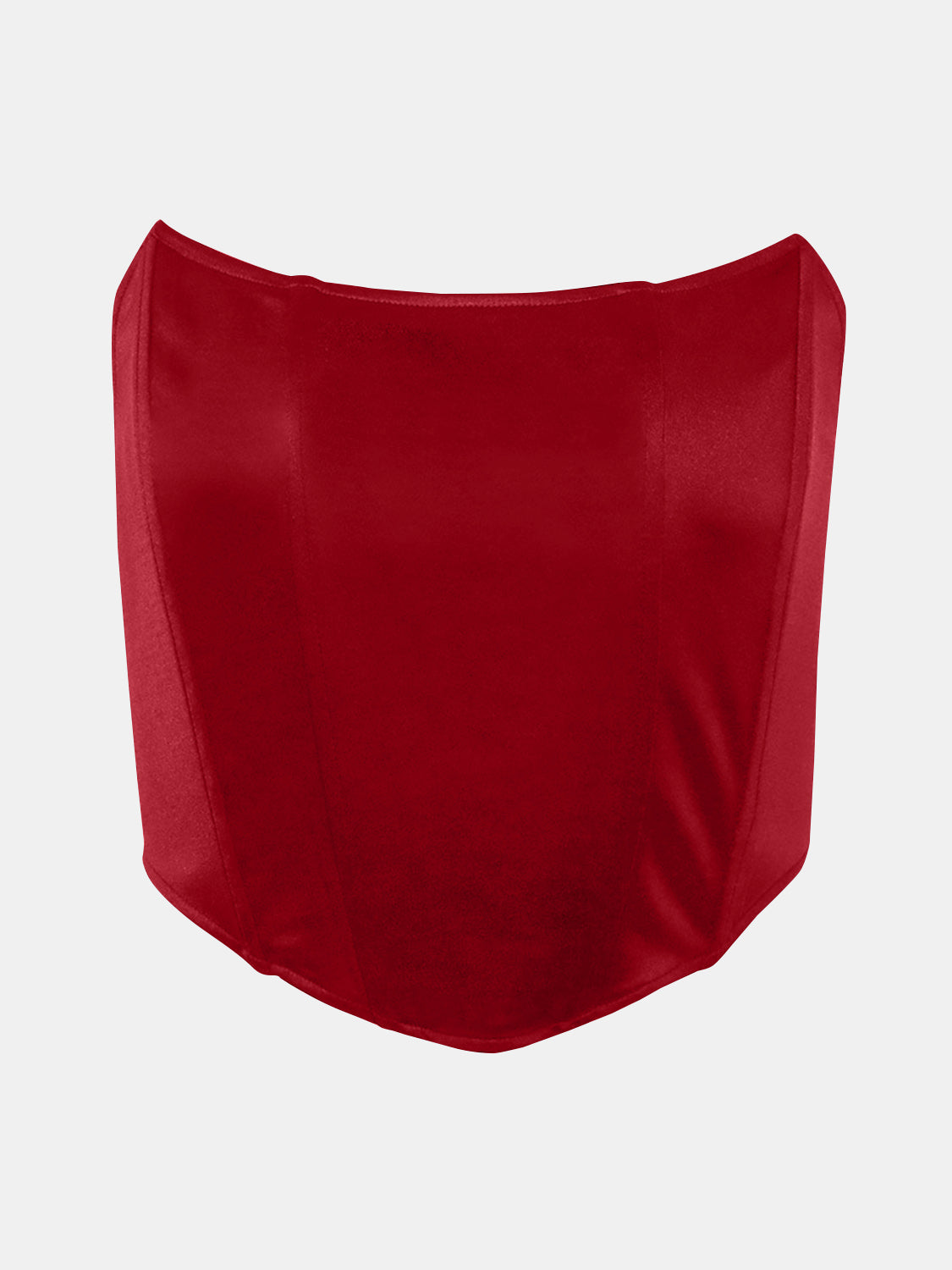BELLA trendsi tube cropped top in black, close-up of fitted, strapless design worn on a model, casual stylish fashion.