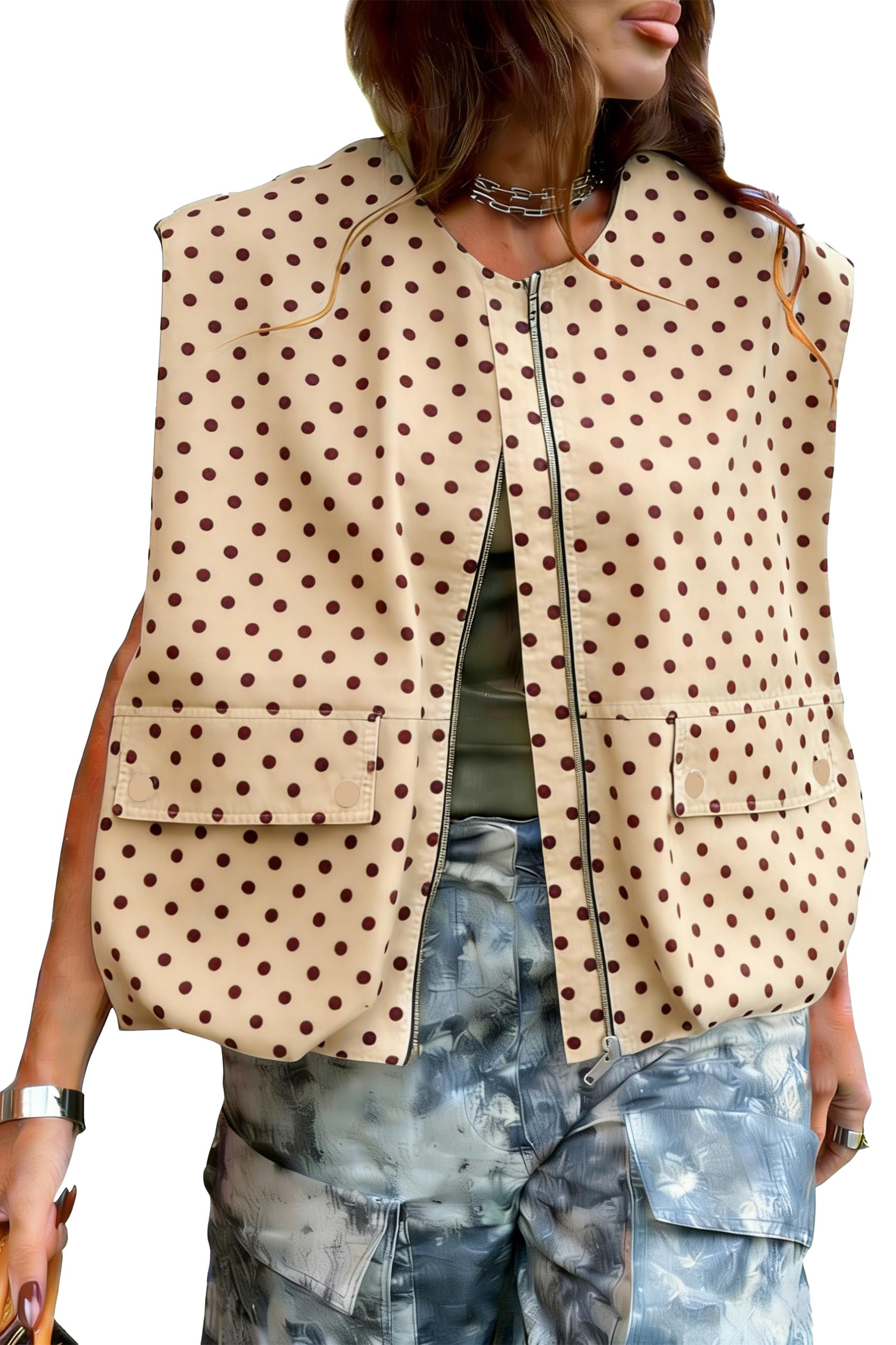 Tankaneo  Cargo Oversized Jackets