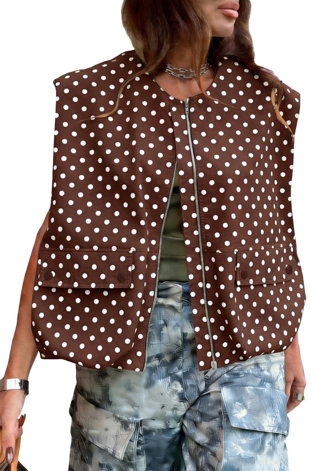 Tankaneo  Cargo Oversized Jackets