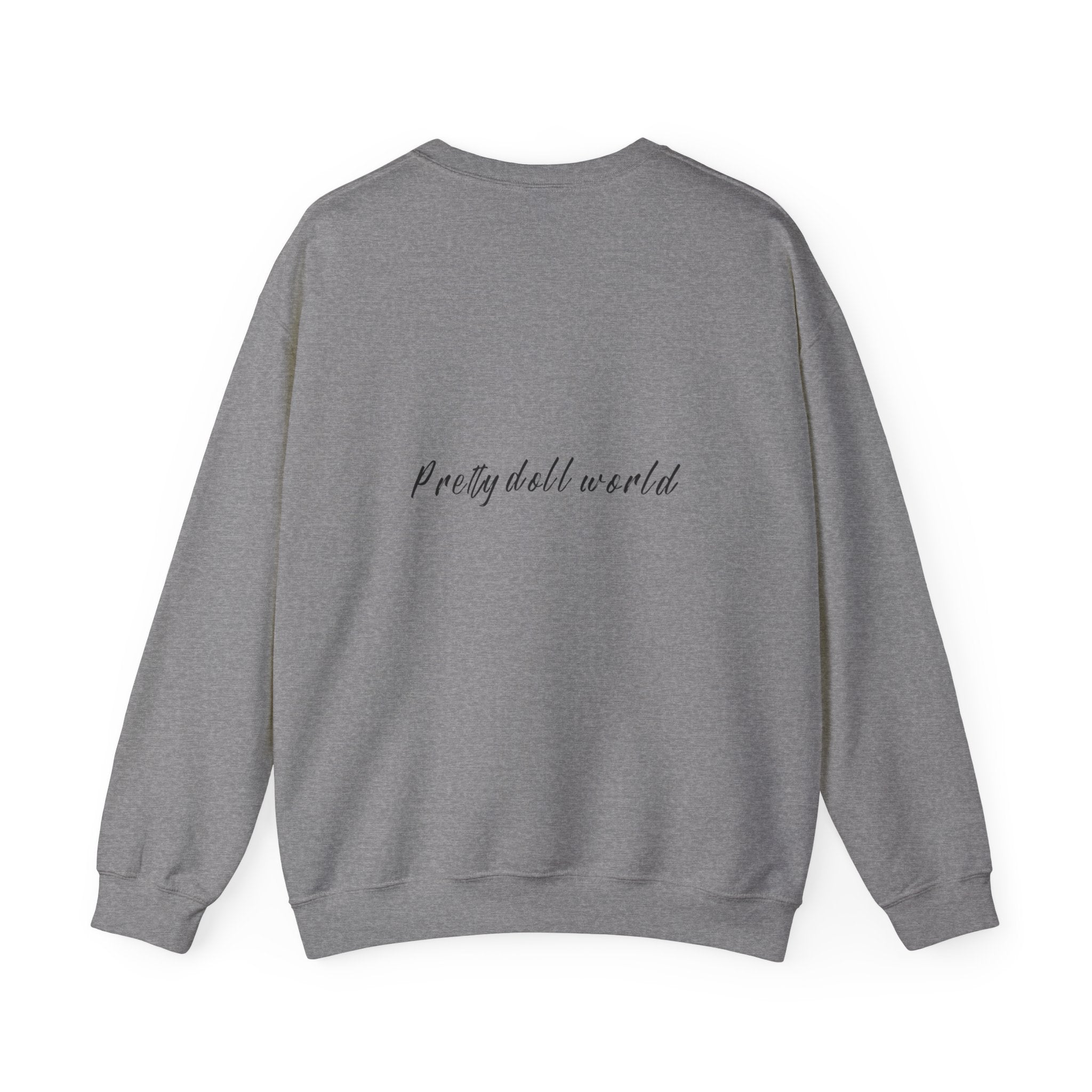 Printify fashion graphic crewneck sweatshirt with colorful print, casual fit, and soft fabric for comfortable everyday wear.