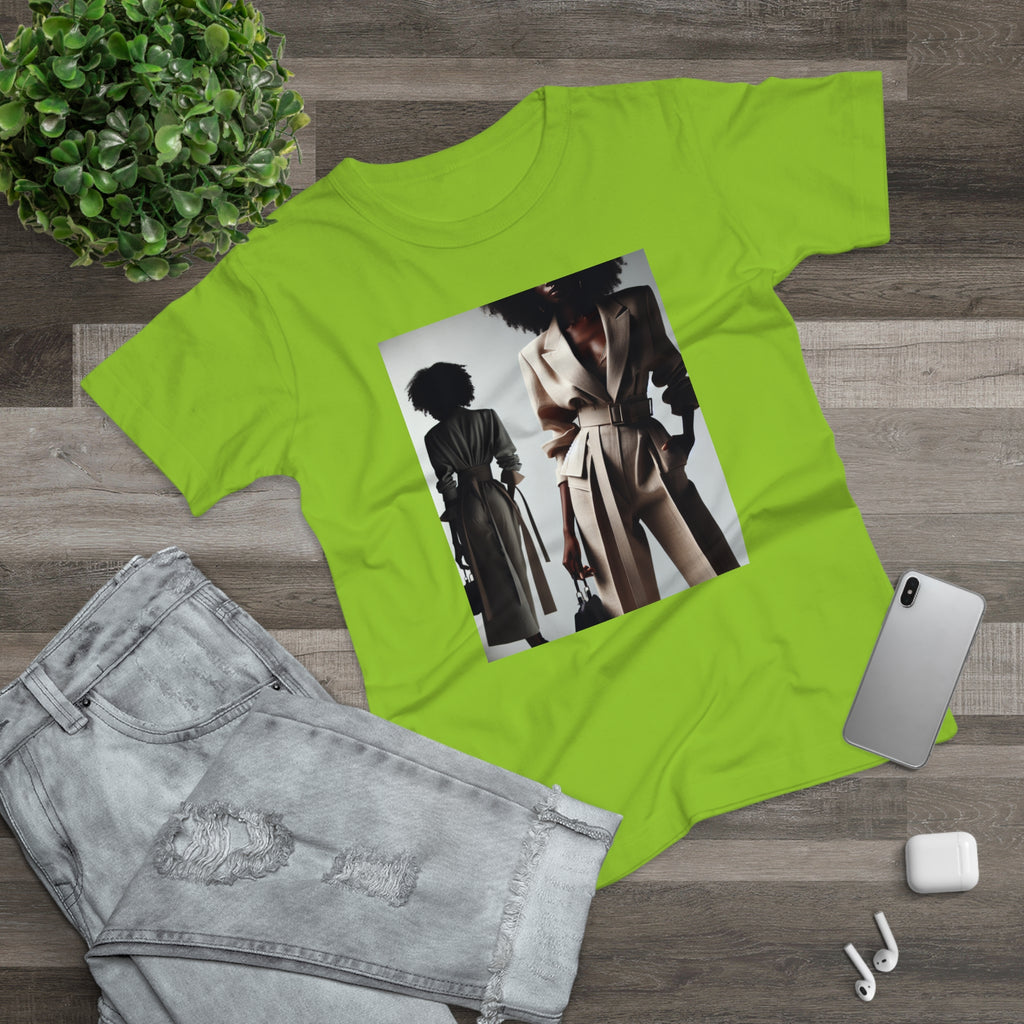 BELLA Pretty Doll World Boss T-shirt with colorful print, casual fit, displayed on a flat surface with vibrant design details.