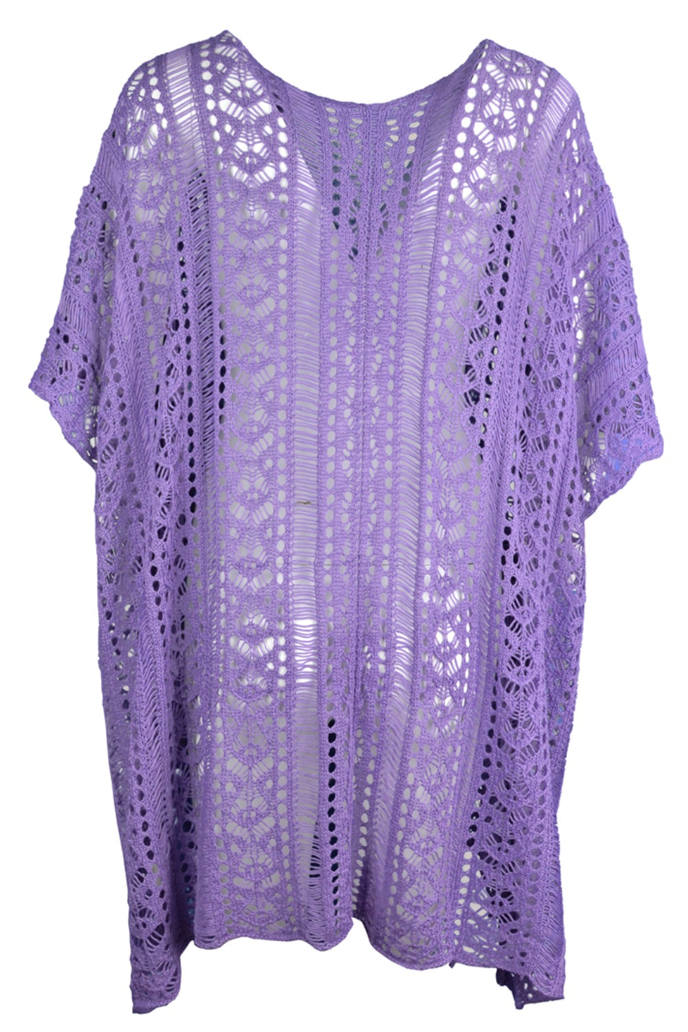 BELLA trendsi cutout V-neck cover-up with tassel details, lightweight beachwear in a stylish, breezy design for poolside or beach.
