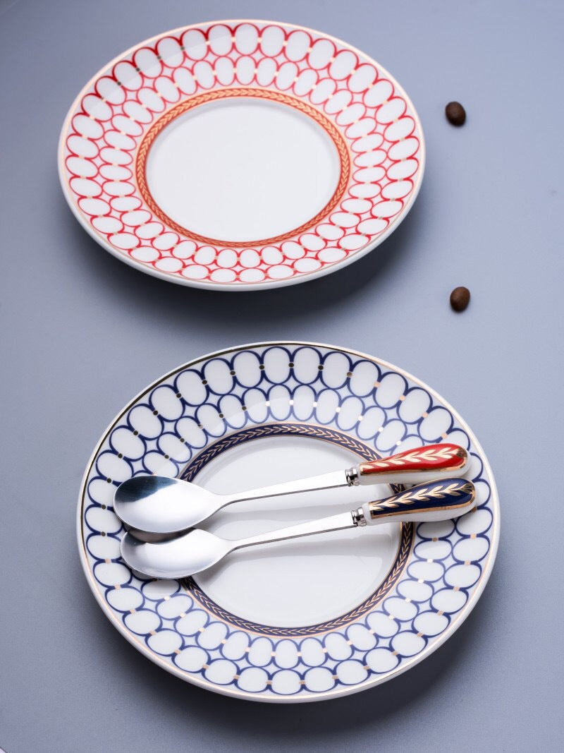 Ceramic Coffee Cups and Saucers