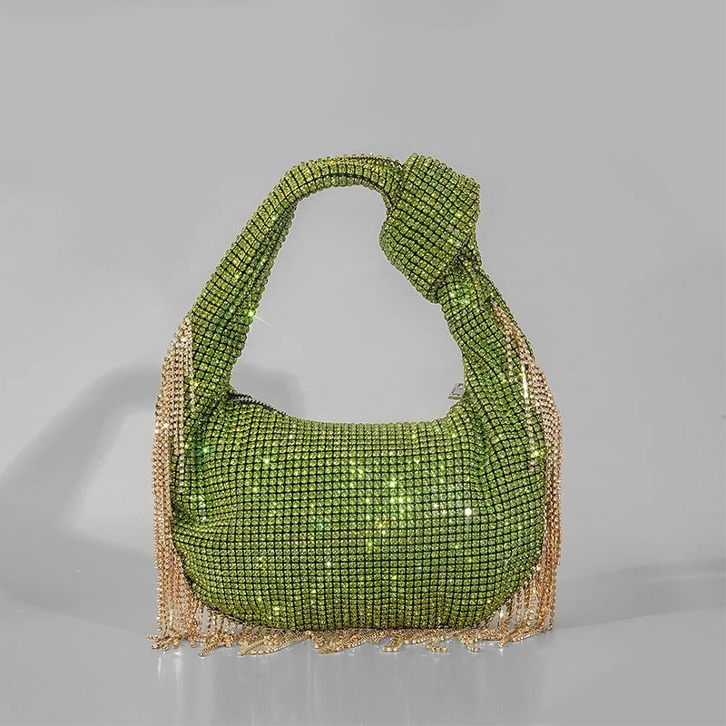 Tassel Rhinestone  Handbag