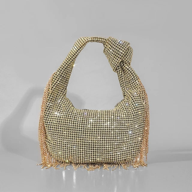 Tassel Rhinestone  Handbag