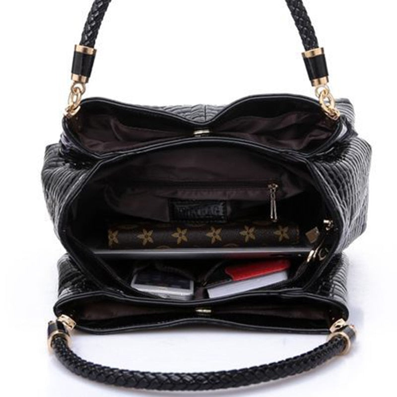 Shoulder Bag Bolsa Sac Crocodile