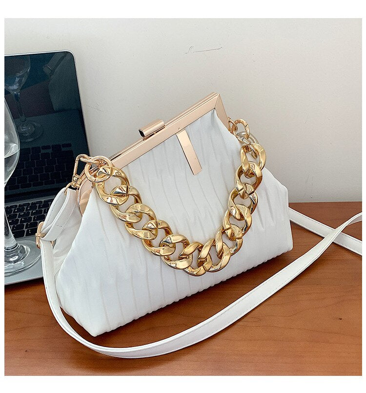 Thick Chain Crossbody Bag