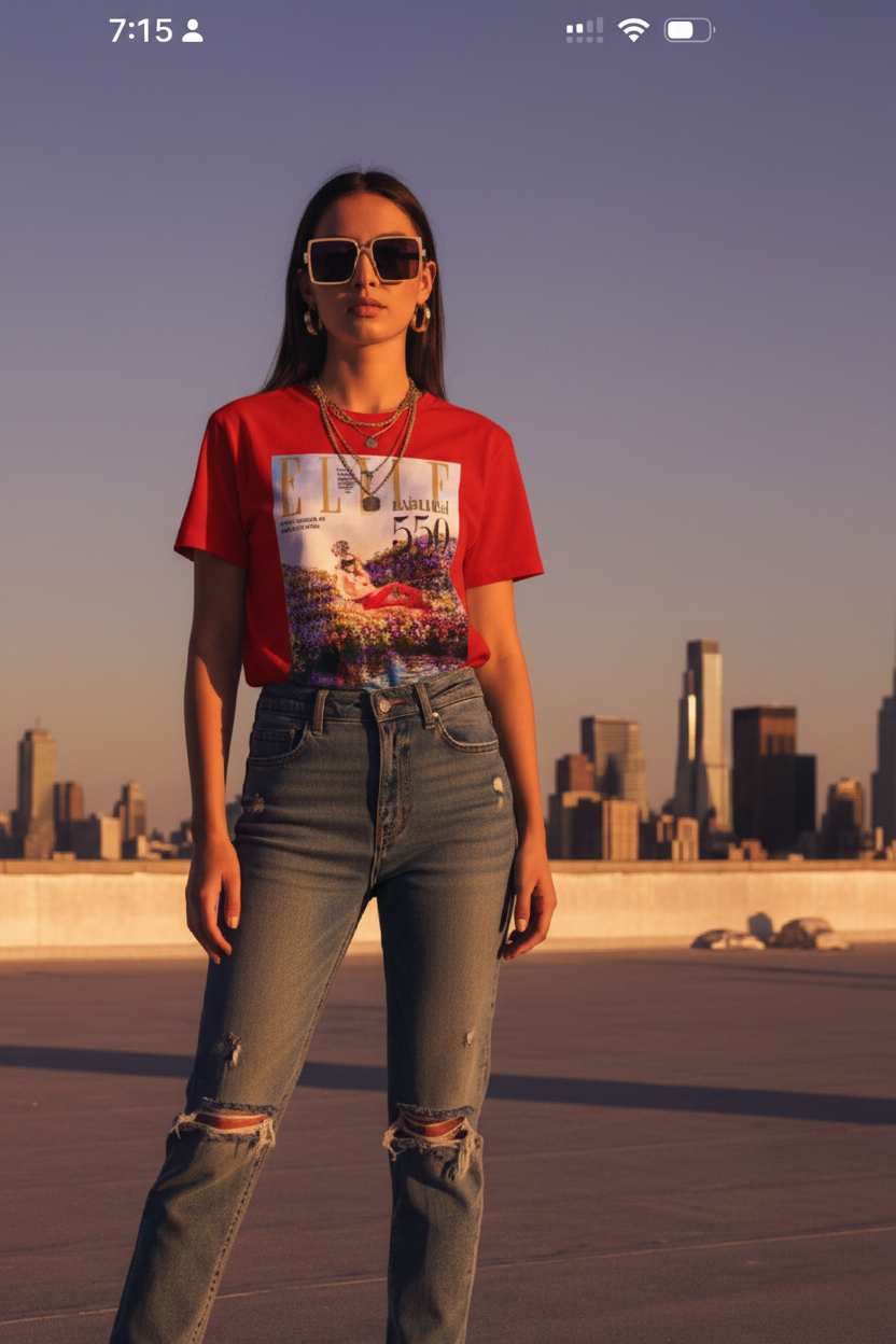 ELILE Pretty Doll World Tee