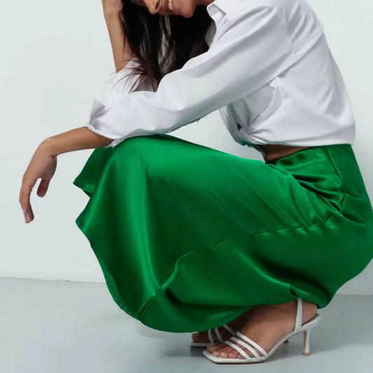 Satin Skirts