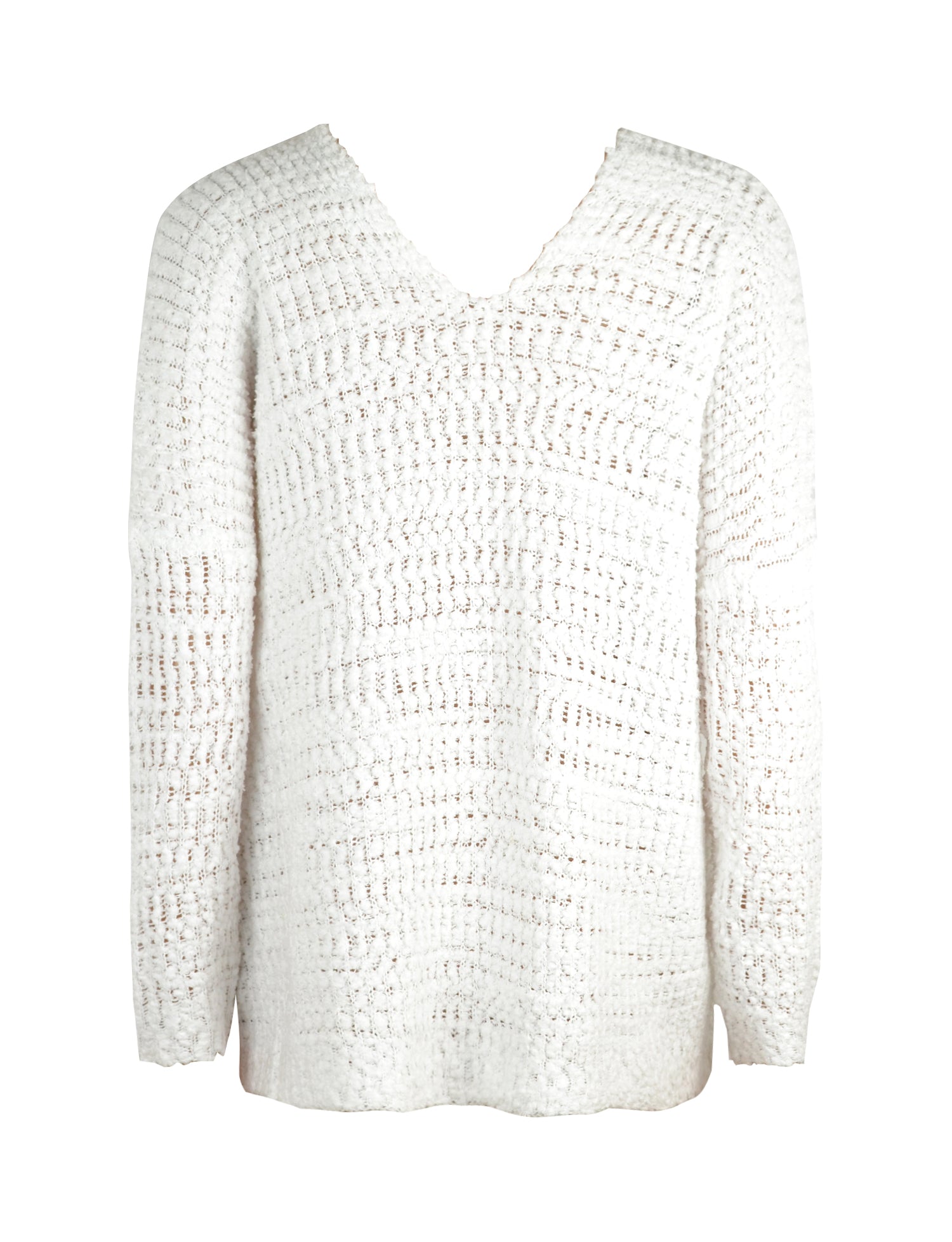 BELLA Angel Wings single shoulder long sleeve sweater featuring a unique wing design on a trendy, cozy knit fabric.