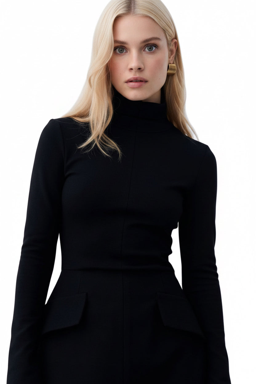 Slit Pocket Dress