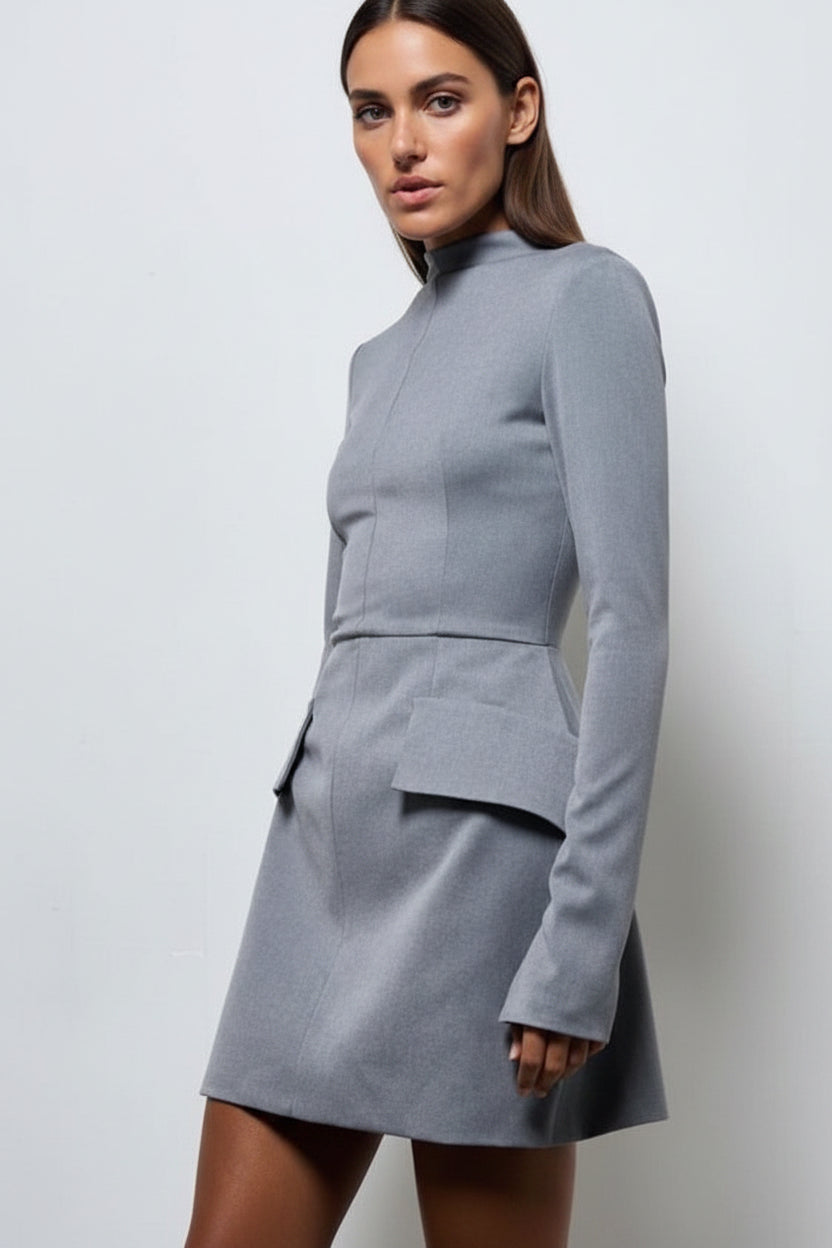 Slit Pocket Dress