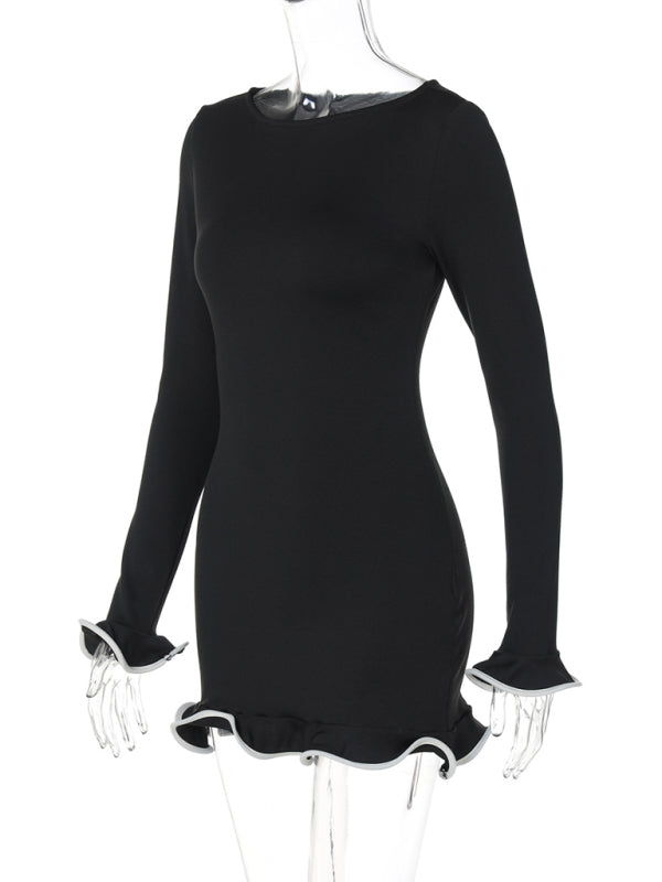 Short Ruffle Dress