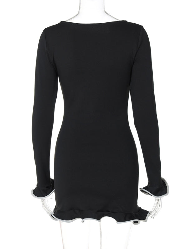 Short Ruffle Dress