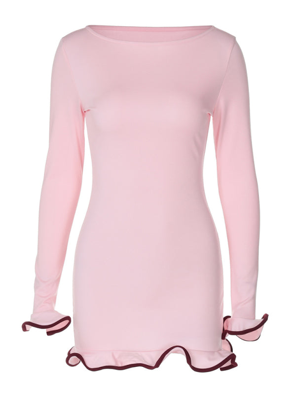 Short Ruffle Dress