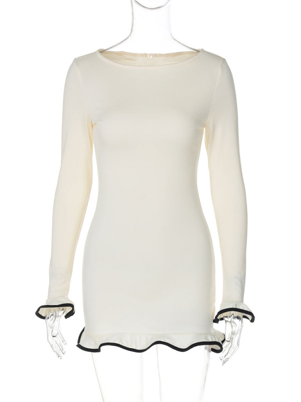 Short Ruffle Dress