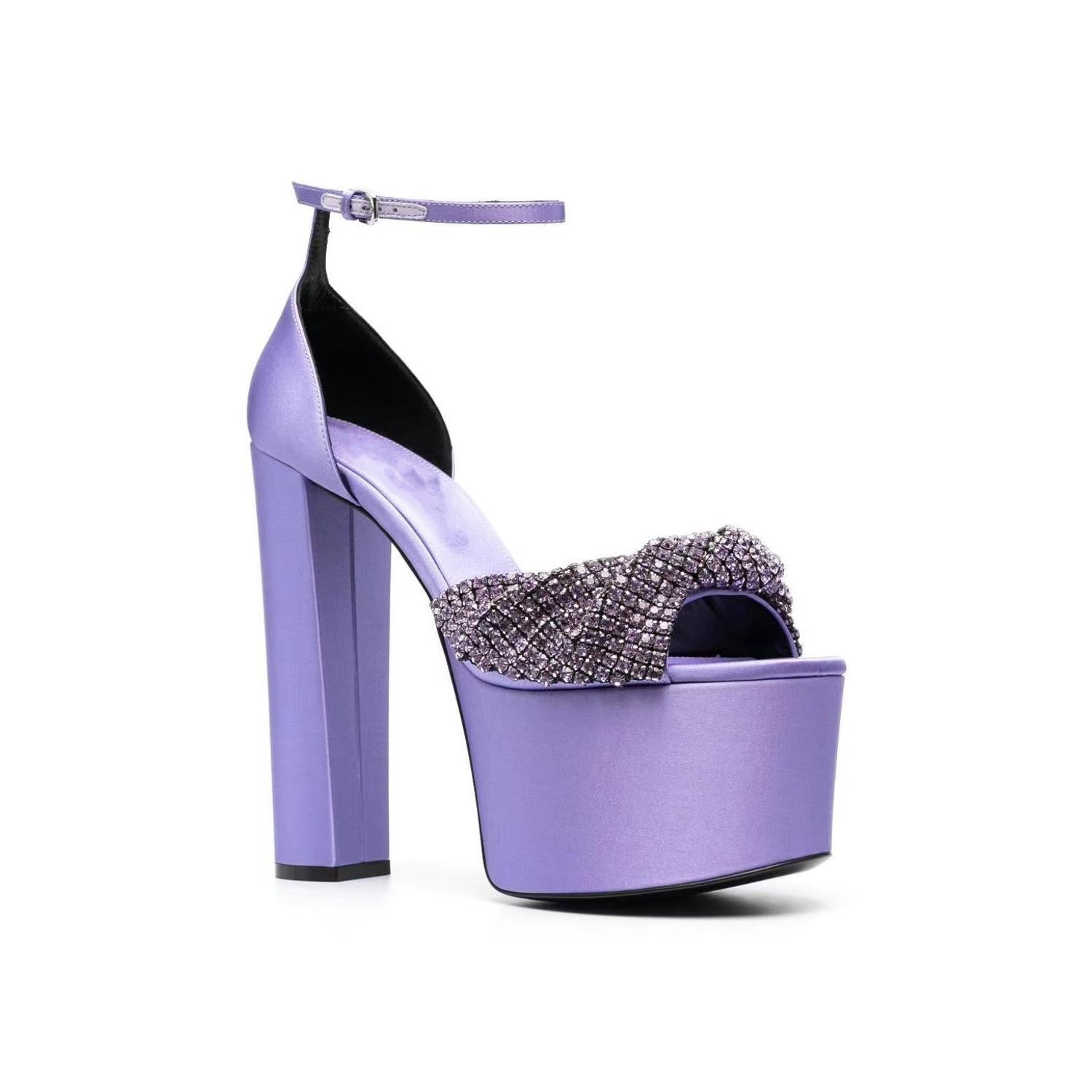 Rhinestone heels