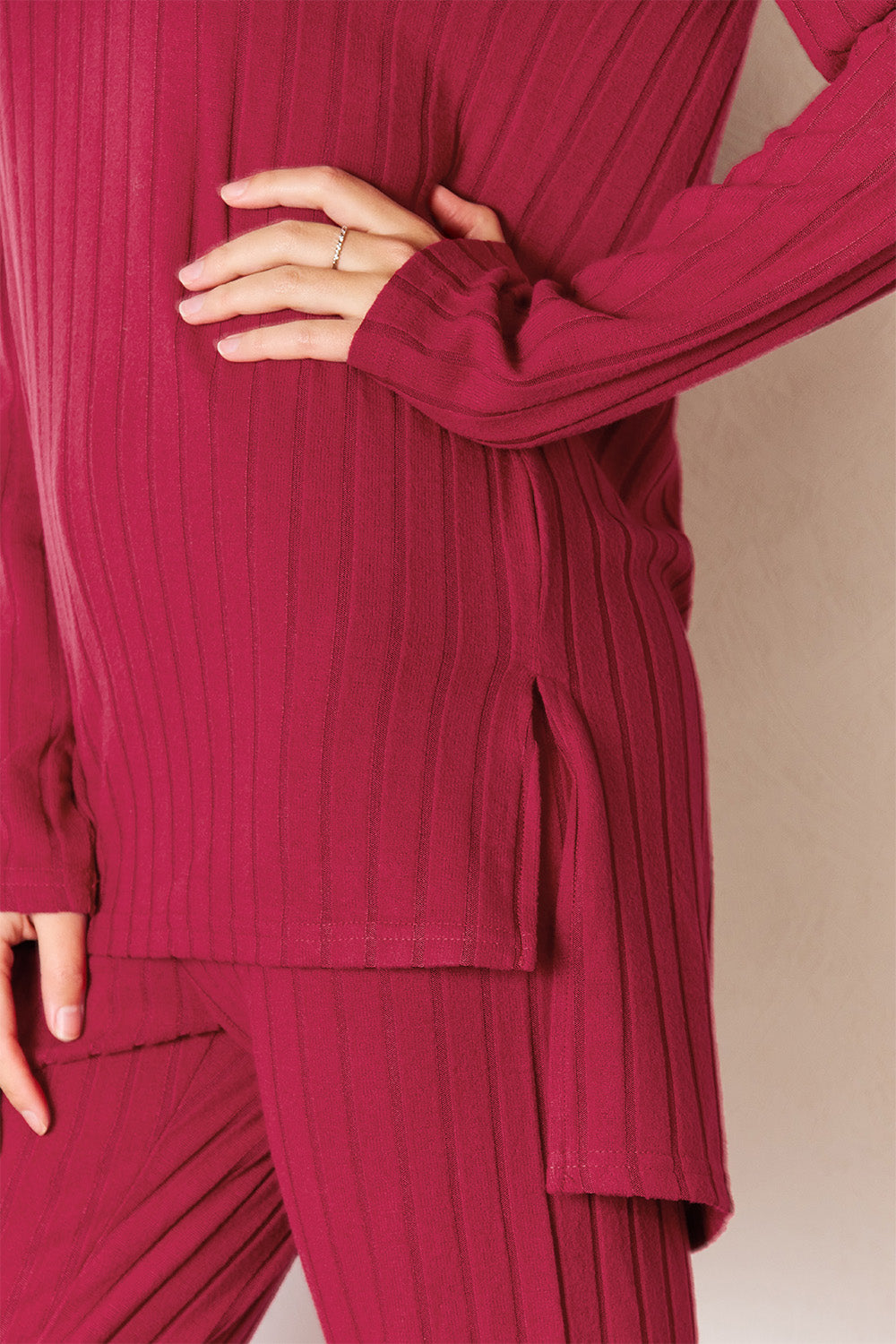 Ribbed Top and Pants Set | Ribbed Top and Pants | The Puchii Shop